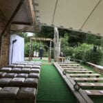 Seating: 2m Benches & Rustic Cubes